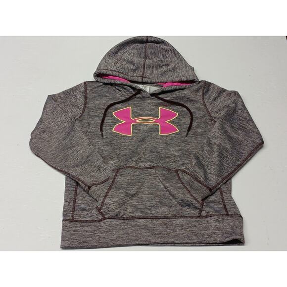 Under Armour Small Purple Comfort Fit Activewear Pullover Hoodie Sweatshirt - Picture 1 of 7